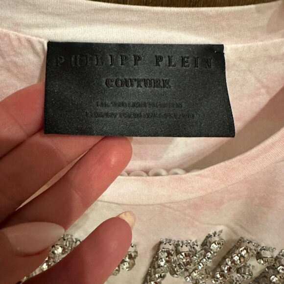 Philipp Plein Pink women’s  T-Shirt dress made in Italy size S - Picture 5 of 7